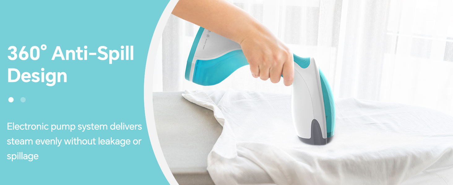 Horizontal Steam Ironing