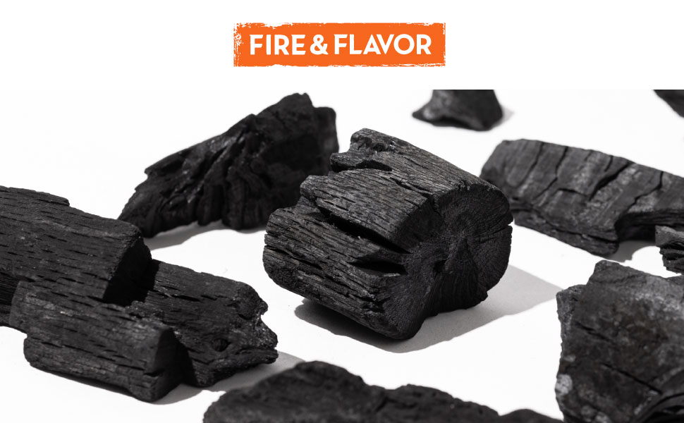 Fire and Flavor lump charcoal