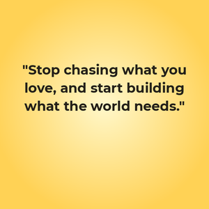 Graphic with quote