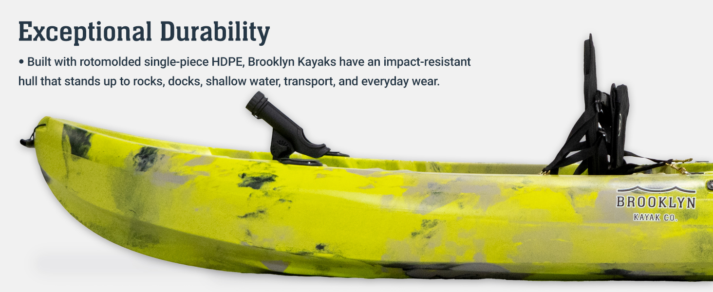 exceptional durability with rotomolded single piece HPDE
