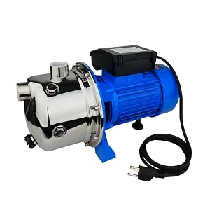 1.6Hp Shallow Well Jet Pump 110V Automatic Water Pressure Booster Pump