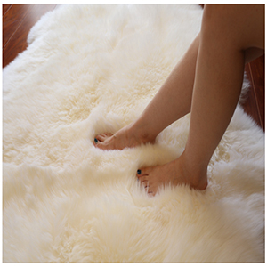 sheepskin rug