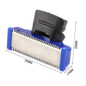 3 replacement combs and brushes, electric single shaver comb trimmer touch replacement comb