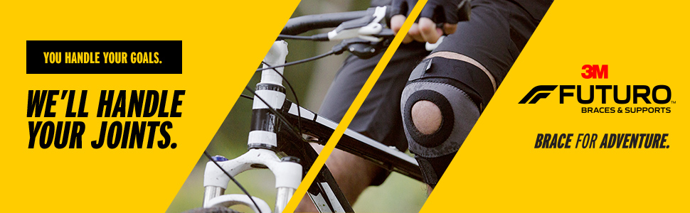 FUTURO braces and supports: You handle your goals. we'll handle your joints.