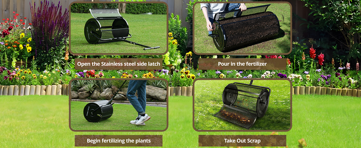 peat moss spreader