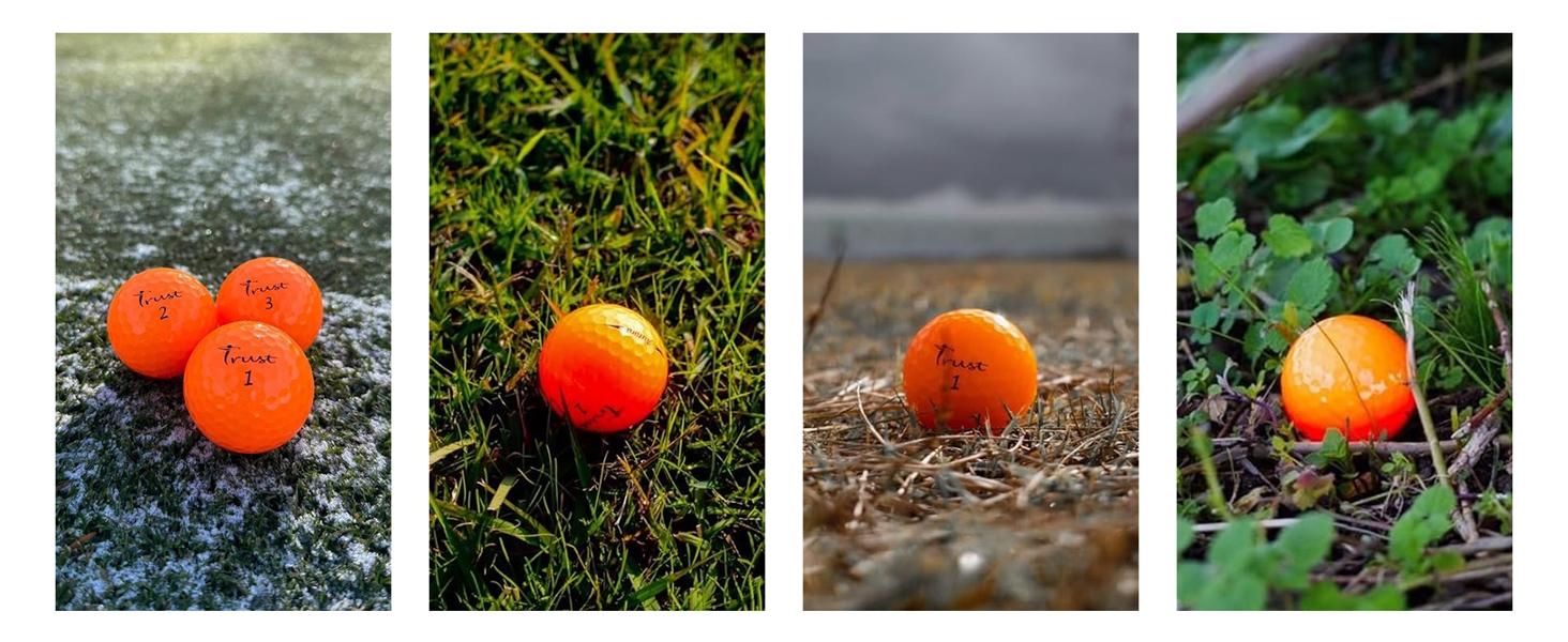 orange eye catching