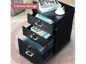 3 drawer storage