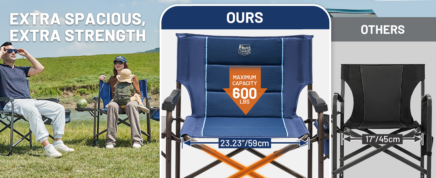 XXL Oversized Camping Chair