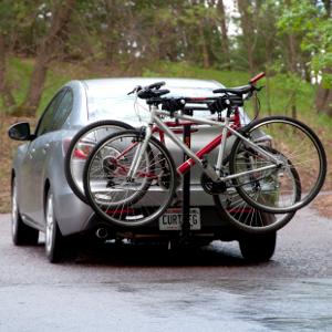 CURT Class 1 Hitch with Bike Rack