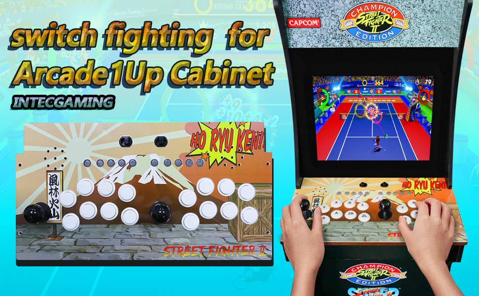switch fighting for Arcade1Up Cabinet