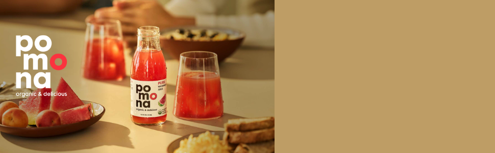 THE POMONA ORGANIC JUICES DIFFERENCE