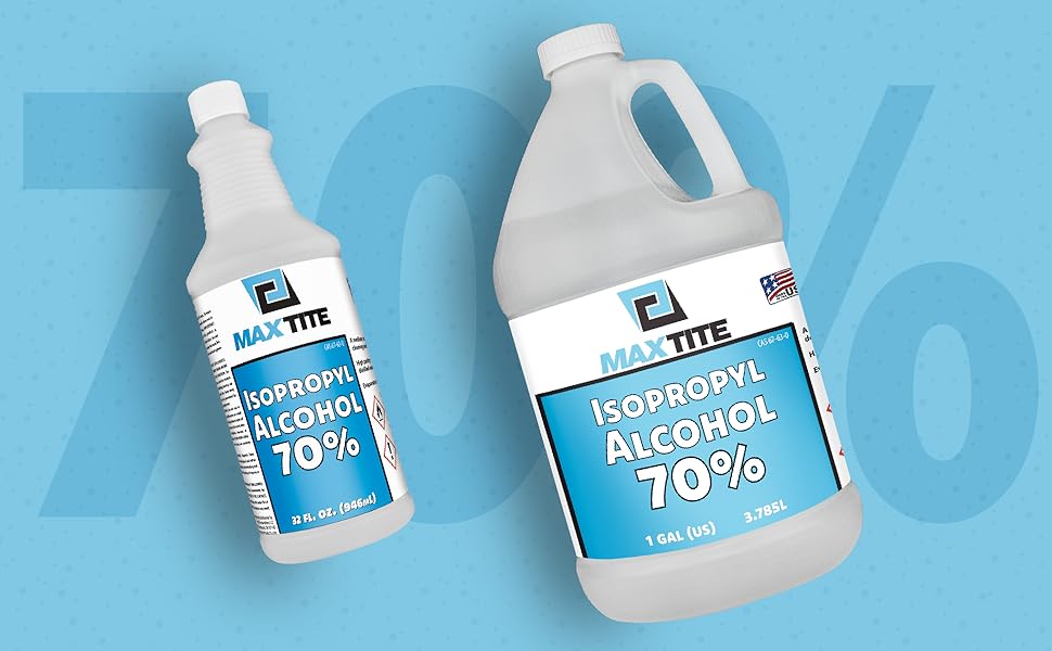 maxtite 70% isopropyl alcohol is available in multiple sizes