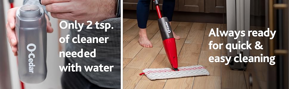 O-Cedar Spray Mop Power Mop for Floor Cleaning Hardwood Wood Floor Cleaning Bona Swiffer Vileda