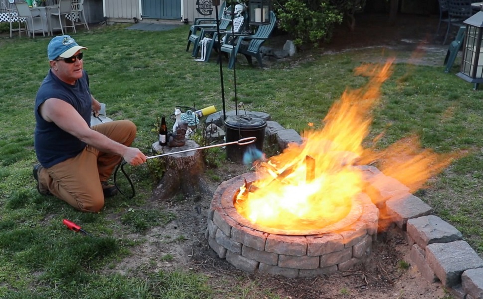 Flame King Propane Fire Starter Torch works with 1-Pound Propane Tanks