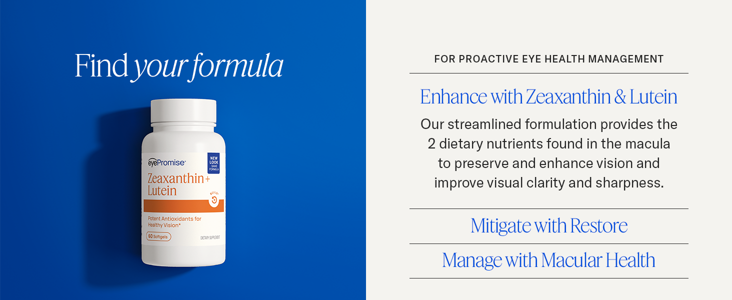 Enhance with Zeaxanthin and Lutein