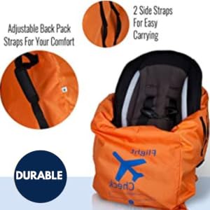 car seat travel bag