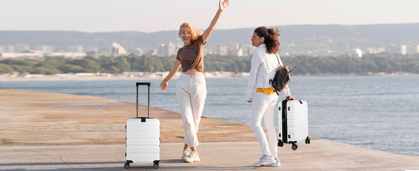 KROSER CARRY ON LUGGAGE