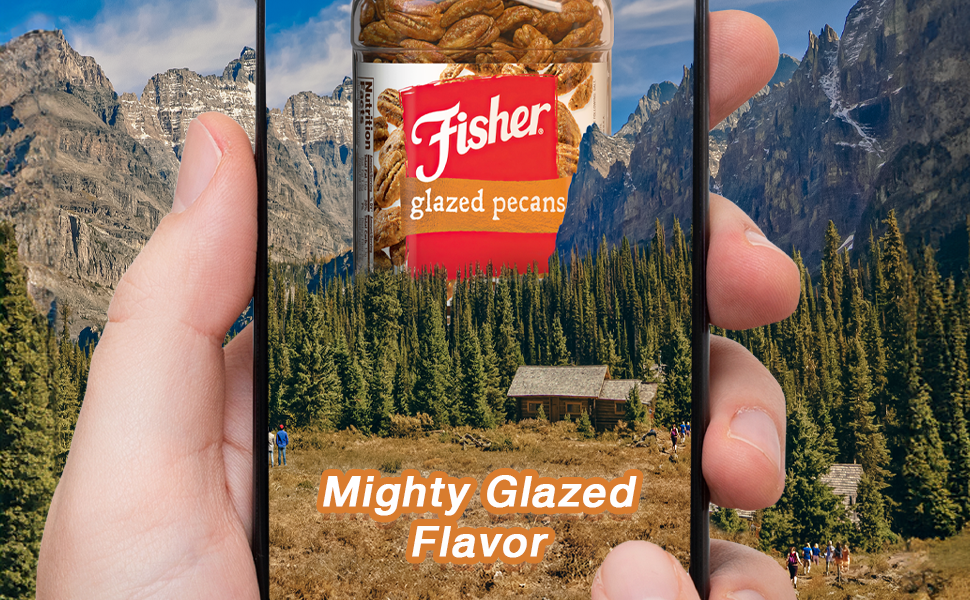 Fisher glazed pecans
