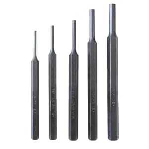 Mayhew 62056 5-Piece Pin Punch Kit