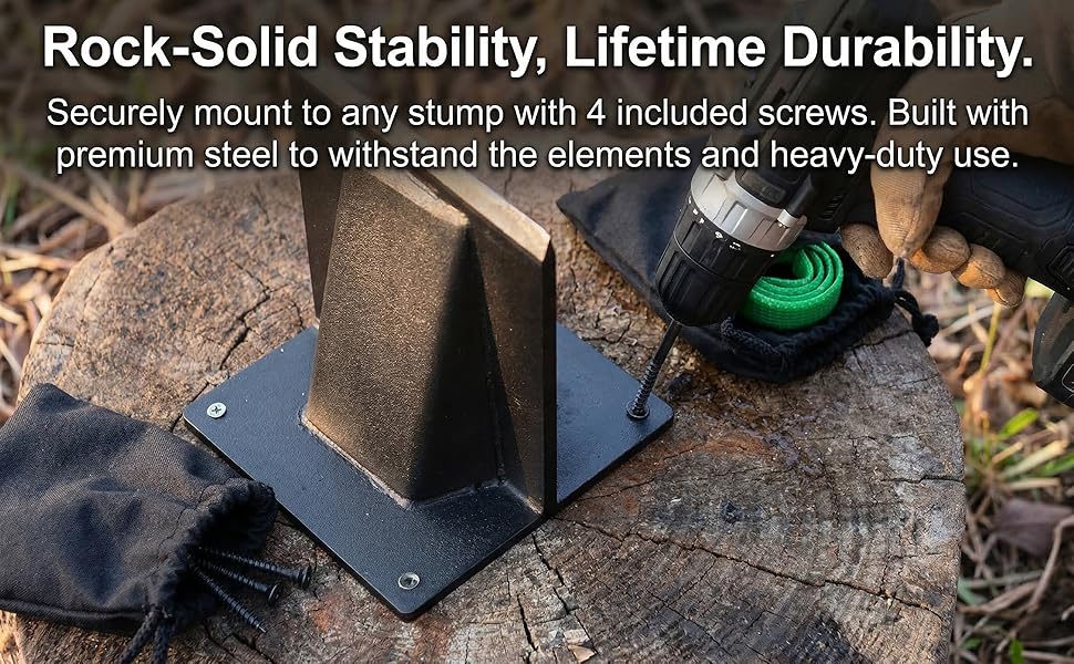 small log splitter, wood splitting wedge, splitting wedge