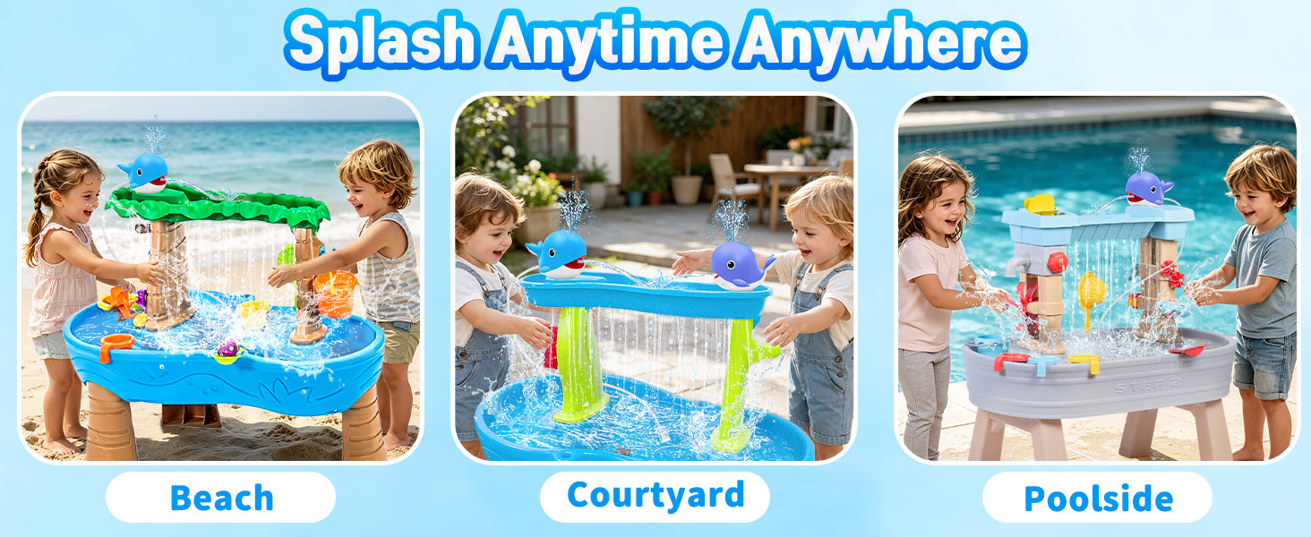 water table toys for toddlers 1-3 3-5