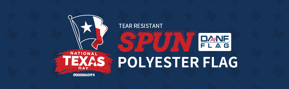 Spun Texas Flag