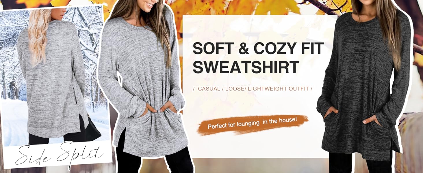 tunic tops for women loose fit dressy womens tops