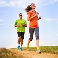 Couple Running