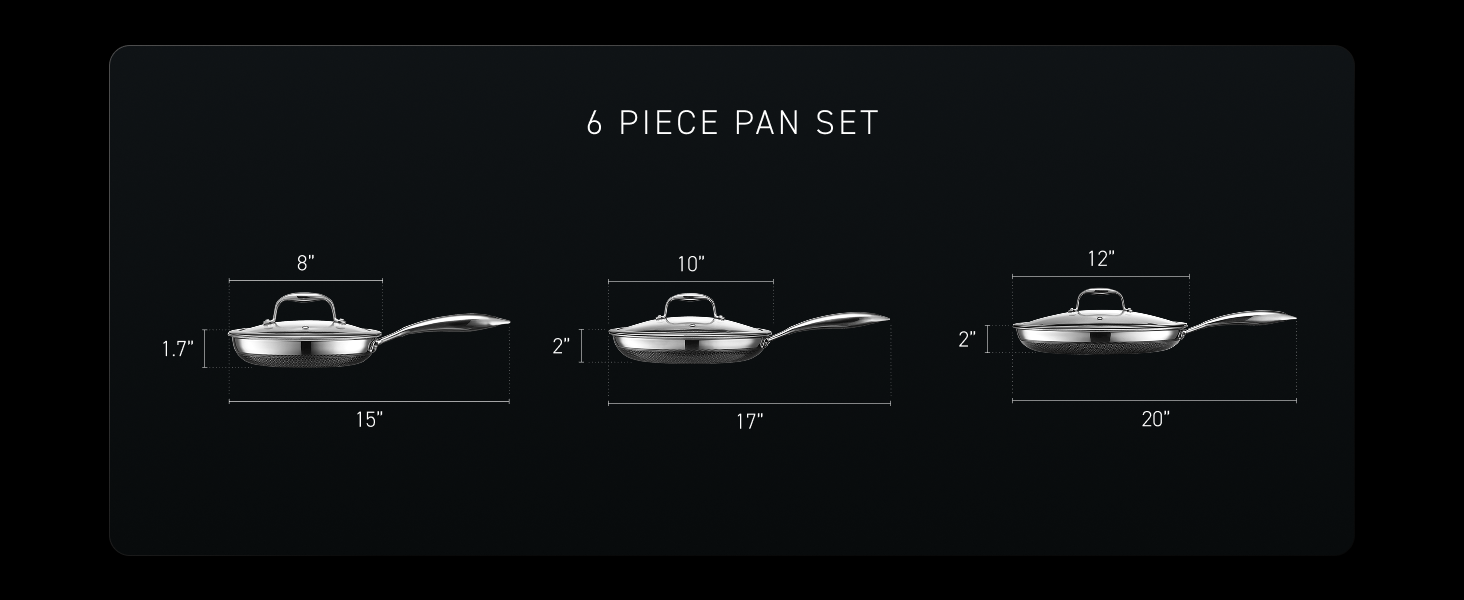 6 pc pan