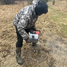 gardentrax earth auger