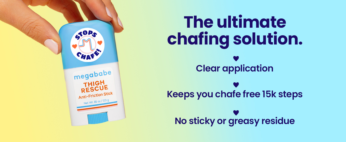The ultimate chafing solution banner