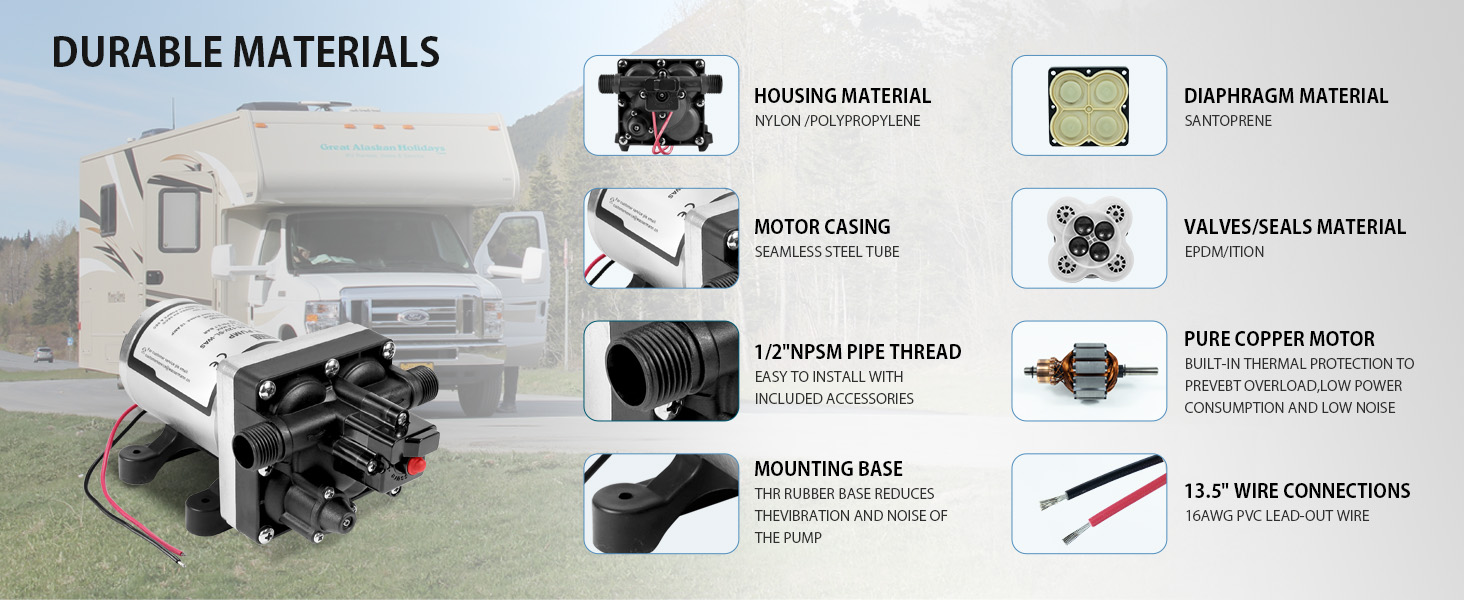 rv water pump