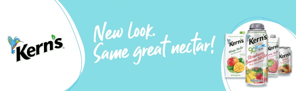 Kern's... new look. same great nectar!