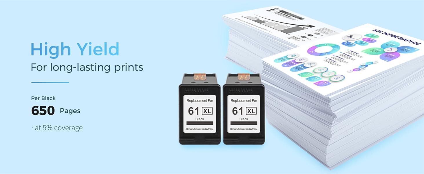 61 ink cartridge combo pack