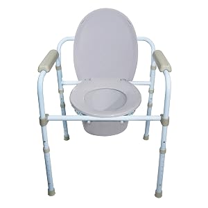 McKesson Folding Commode Chair