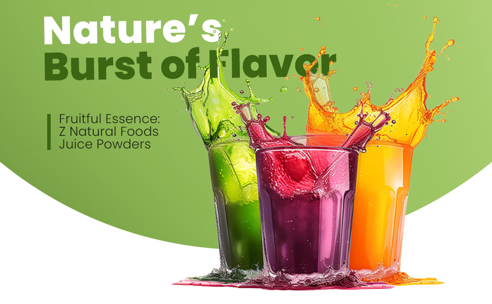 organic fruit vitamins juice vegan powder natural smoothie mix organic juice
