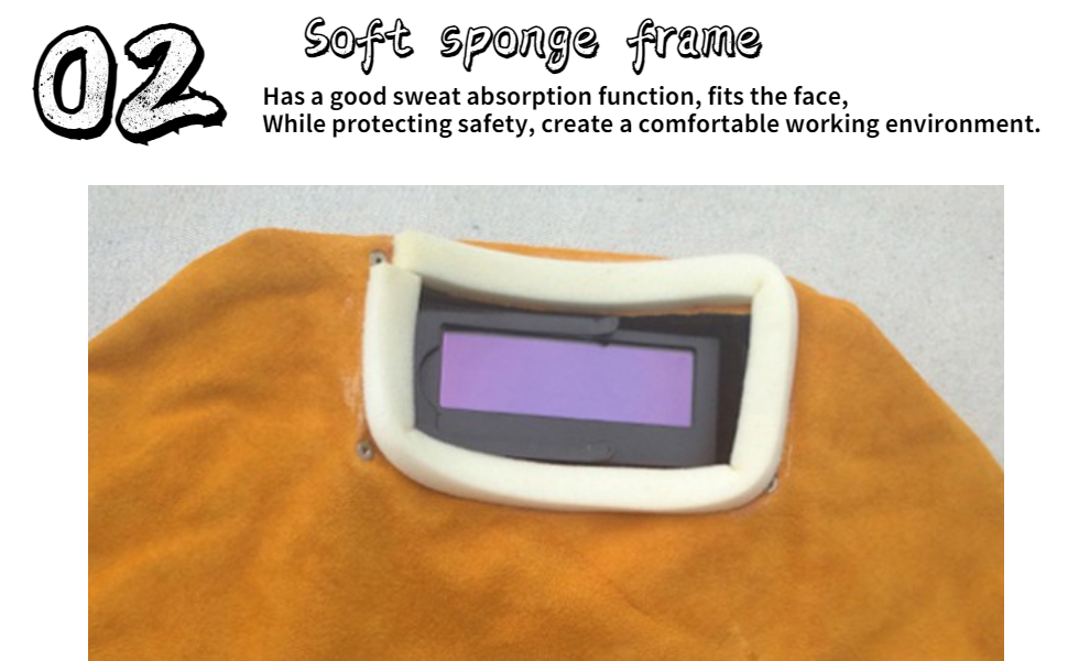 Leather Welder Welding Mask