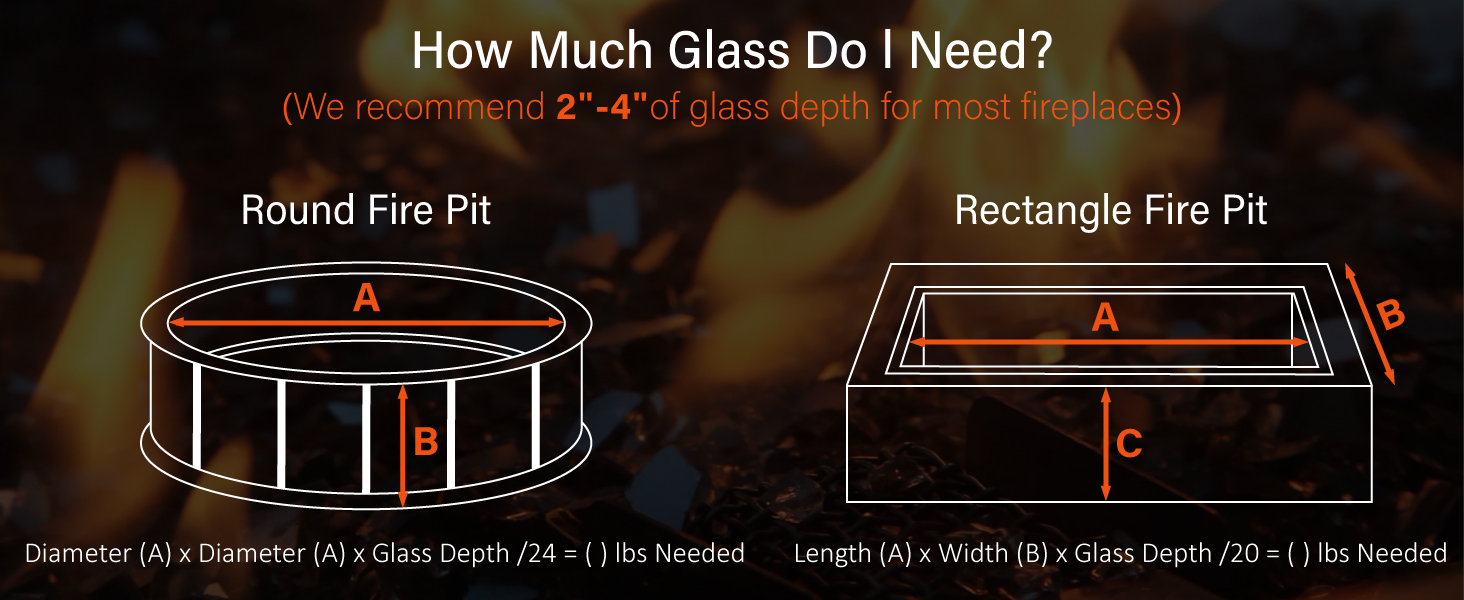 black fire glass