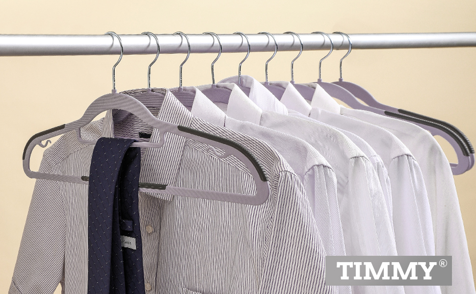 Plastic coat hangers