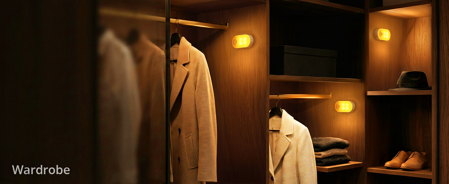 under cabinet night light for wardrobe