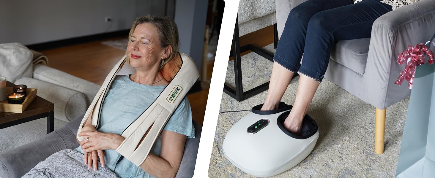 neckteck neck and foot massager