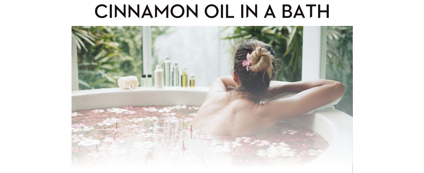 cinnamon oil in bath