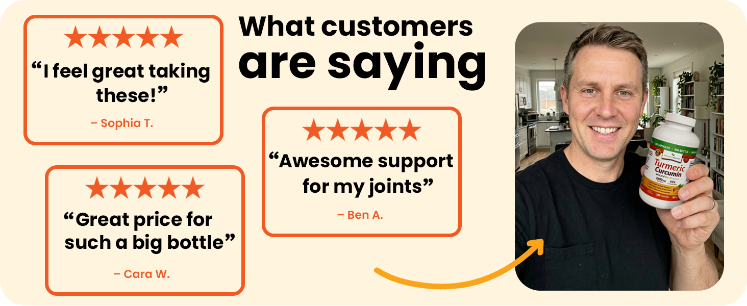 Top turmeric supplement with BioPerine for absorption joint support organic curcumin capsules pills