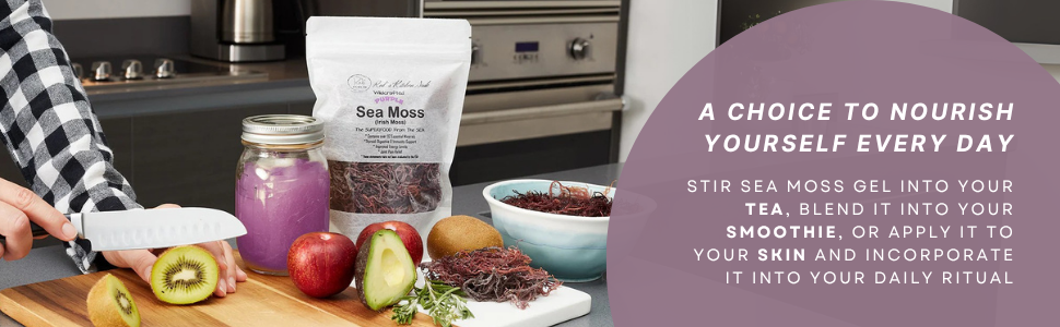 Puple Sea Moss Wildcrafted