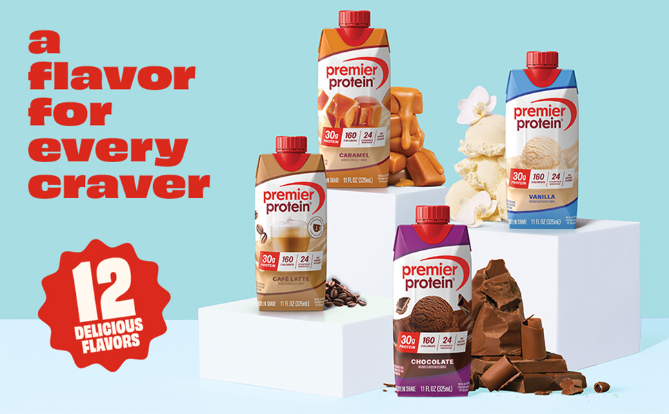 a flavor for every craver, 12 delicious flavors