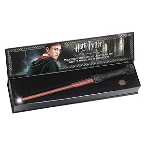 harry potter, wand, illuminating, tip