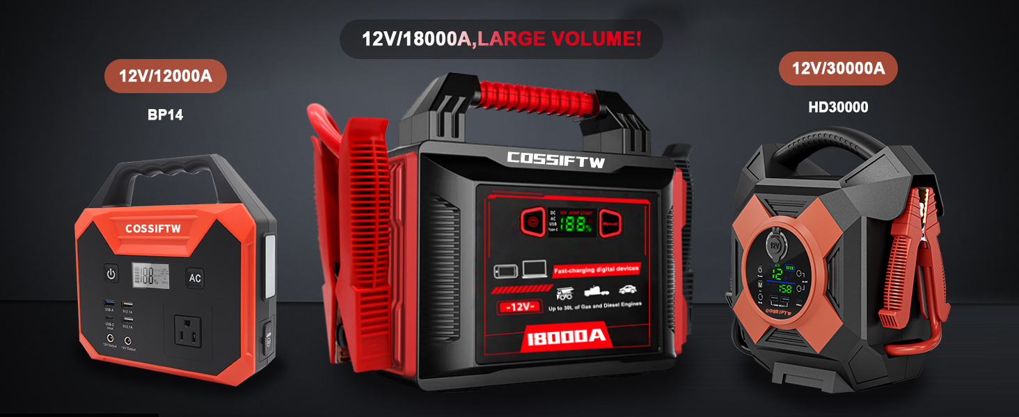 heavy duty jump starter