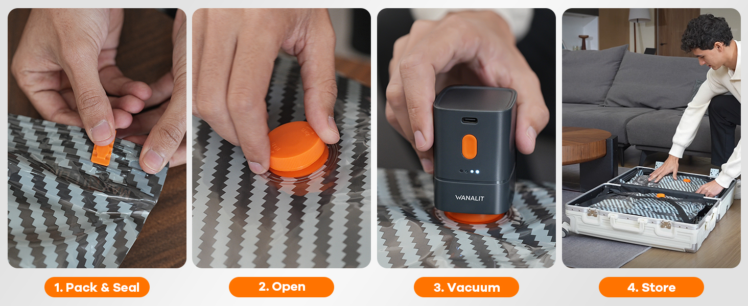 travel vacuum storage bags