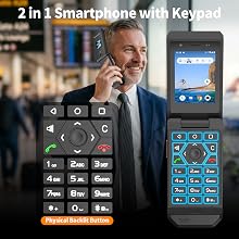 smart phone with keypad