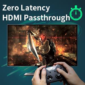 Zero Latency HDMI Passthrough